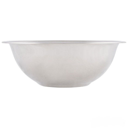 Миска нерж. 1,2 л зеркальн. полировка, BOWL-ROLL-19, д-19,5 см арт. 103827 Mallony
