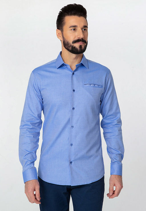 Сорочка мужская длинный рукав GREG 223/131/2957/Z/1  фото 8