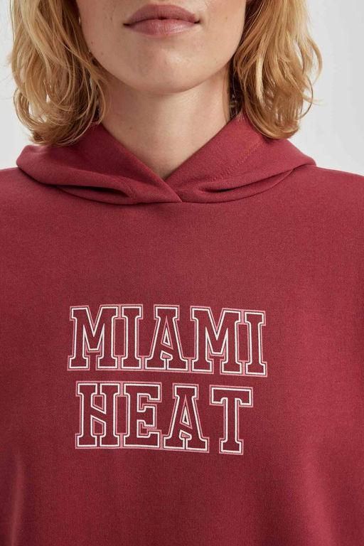 DeFactoFit Толстовка с капюшоном NBA Miami Heat фото 7