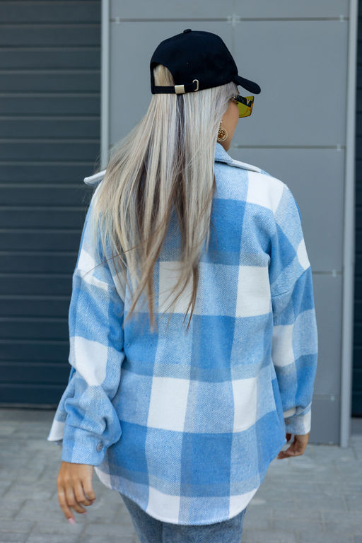 Рубашка женская в клетку РЖК-01