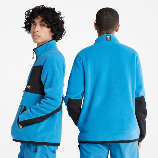 Куртка Timberland Jacket Polartec Fleece синяя фото 5