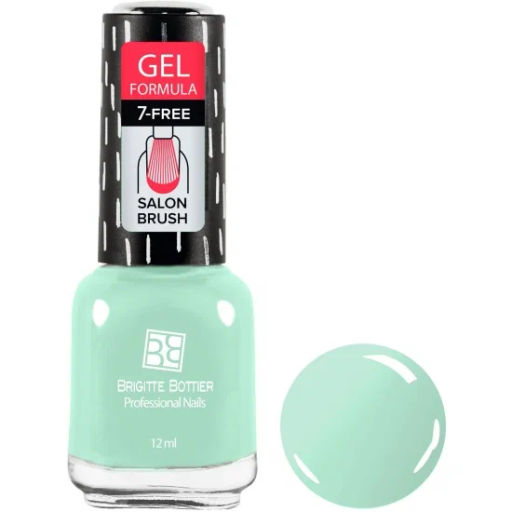 Brigitte Bottier Лак д/ногтей GEL FORMULA тон 83 перечная мята 12мл BB-GF83