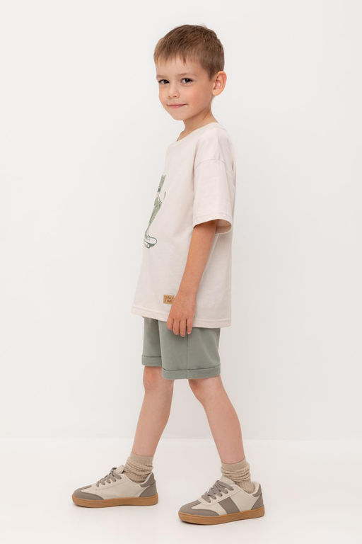 Crockid _ КР 400642-1/зеленый чай к554 шорты для мал  фото 4