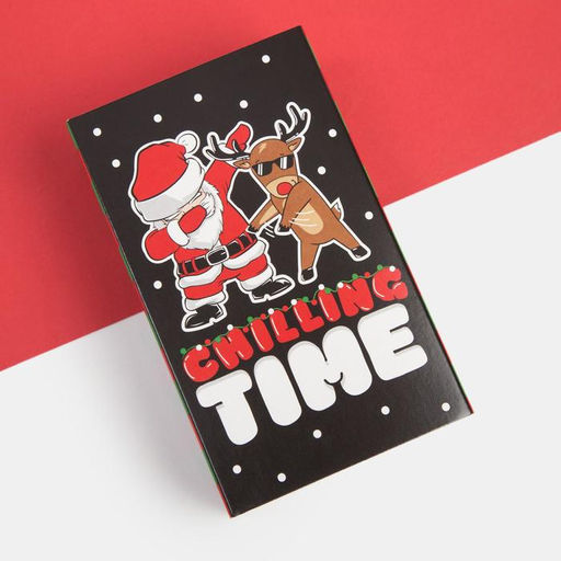 Носки детские новогодние KAFTAN «Друзья», набор 3 пары, р-р 14-16