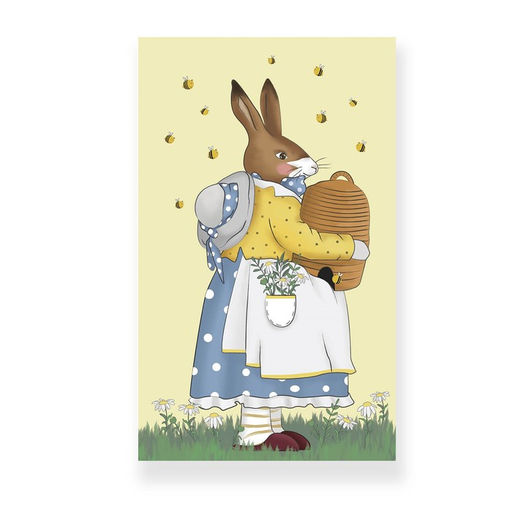 Полотенце кух. Доляна Зайка 28х46 см, рогожка, 100% хл, 160г/м2  фото 7