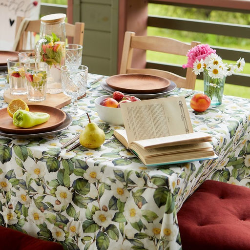 Скатерть Этель Camellia, размер 145?220 см, хлопок 100%, саржа 190 г/м?