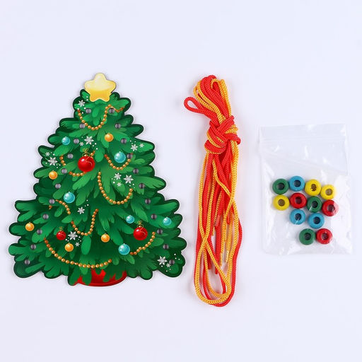 Шнуровка Наряжаем ёлочку - Лесная мастерская фото 2