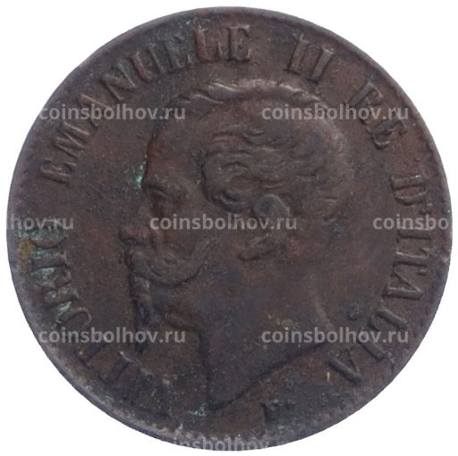 1 чентезимо 1867 года М Италия