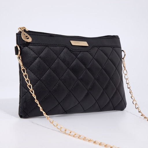 Сумка-клатч на молнии, цвет чёрный - Simaland фото 3