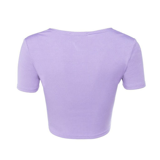 Футболка женская на кулиске MIST, размер 40-42, лиловая