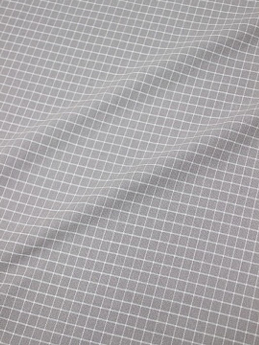 Пестрядь Средняя клетка на серо-кофейном, ш.1.4м, хлопок-95%, п/э-5%, 140гр/м.кв