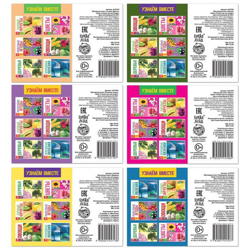 Обучающие книги набор Про всё на свете 6 шт. по 20 стр. - Буква-ленд фото 7