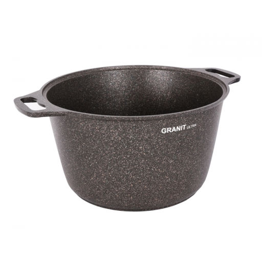 ЛА_АП_GRANIT ULTRA (original) Кастрюля 8,0л со стекл крышкой, арт. кго82а