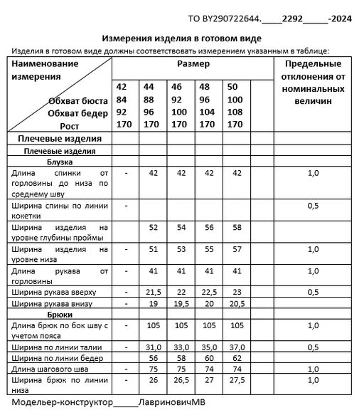 Комплект женский - Deesses фото 6