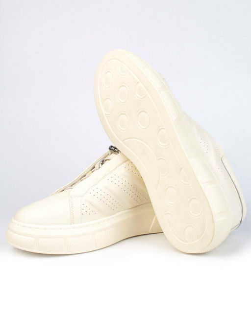 05-PDL256-2 LT. BEIGE Кроссовки женские (натуральная кожа)
