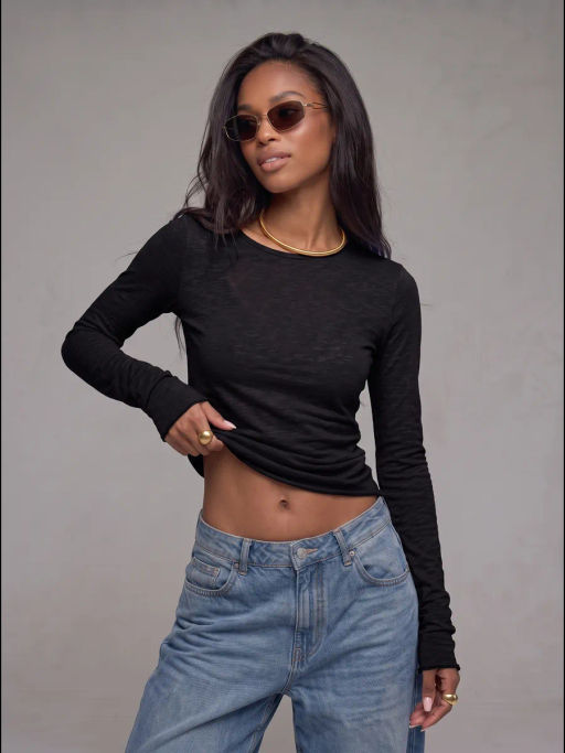 лонгслив паутинка полупрозрачный , 95% хлопок. 5% лайкра - Knitka wear фото 64