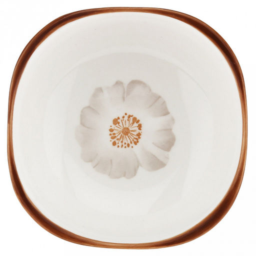 Анемоны Салатник фарфоровый 200мл, 9,4х9,4х4,6см, с деколью, отводка (Китай) - Домашняя мода фото 2