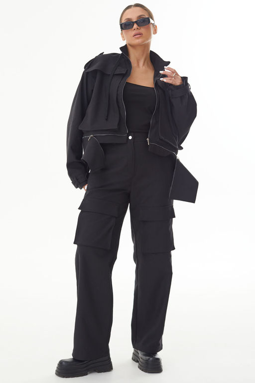 Куртка AURA 7029-170 черный  фото 2