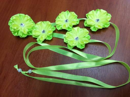 Лента в косу малая