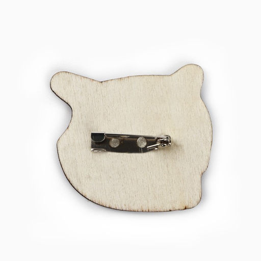 Цена за 20 шт. Значки деревянные Самые невероятные значки в шоубоксе, 20 шт.