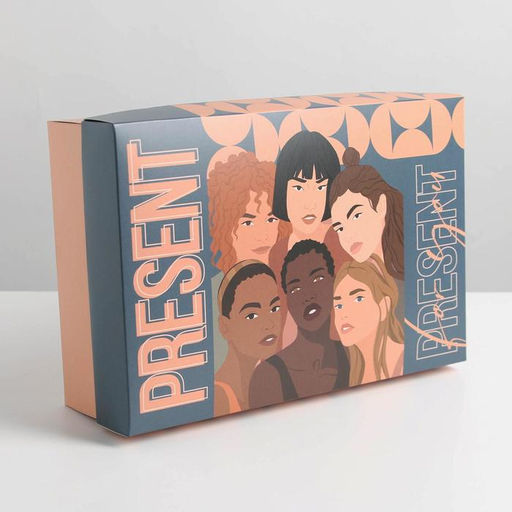 Коробка складная GIRL, 30 20 9 см - Дарите счастье фото 2