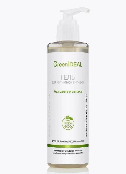 Гель для интимной гигиены без цвета и запаха (натуральный, бессульфатный) - Greenideal фото 6