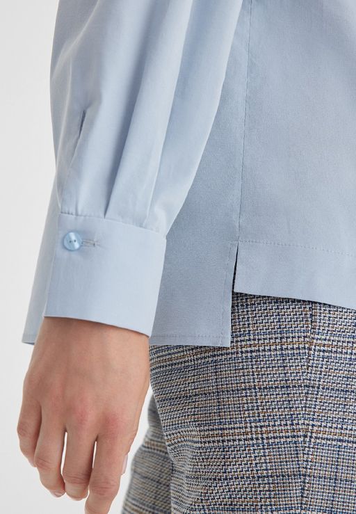 Блуза женская LA-311557-BL, 
голубой - Steinberg фото 3