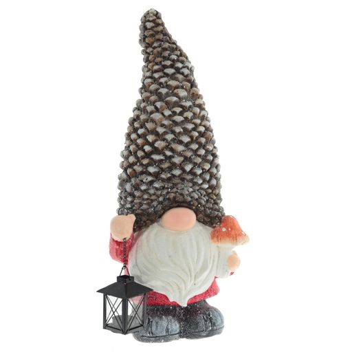 Фигурка декоративная "Гном", L28 W21 H59 см, 2в.