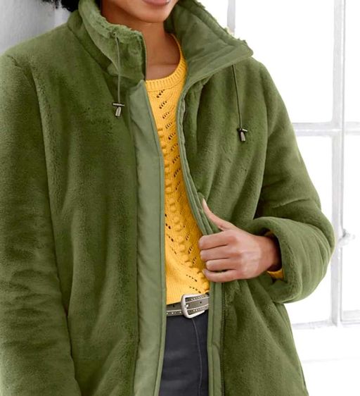 Куртка, оливковая - Linea tesini фото 6