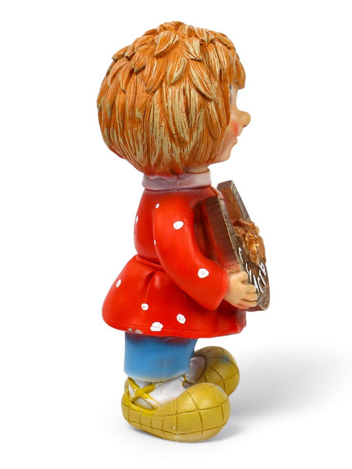 Садовая фигура из полистоуна «Домовичок Счастья», 28×11×13 см