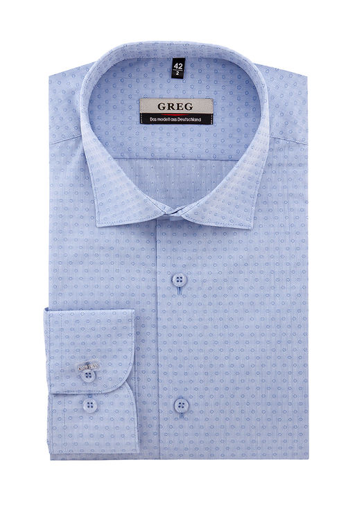 Сорочка мужская длинный рукав GREG 223/199/1550/Z_GB  фото 2