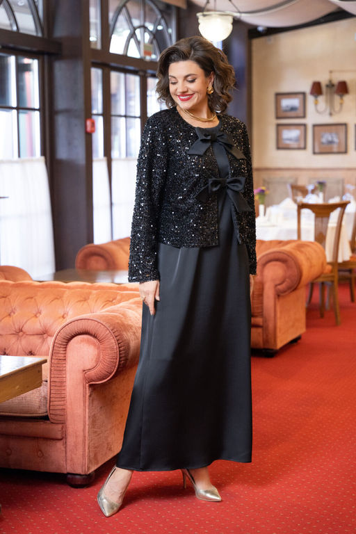 Костюм VI.ORO VR-1230 черный - Mubliz фото 2