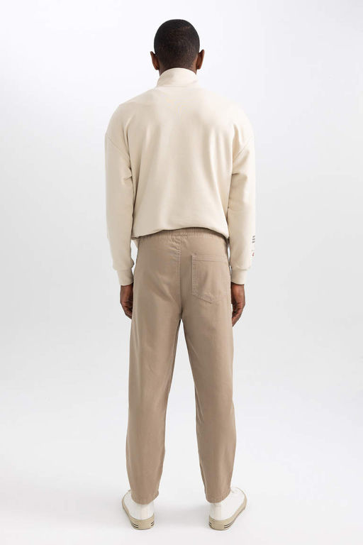 Габардиновые брюки прямого кроя Relax Fit - Defacto фото 10