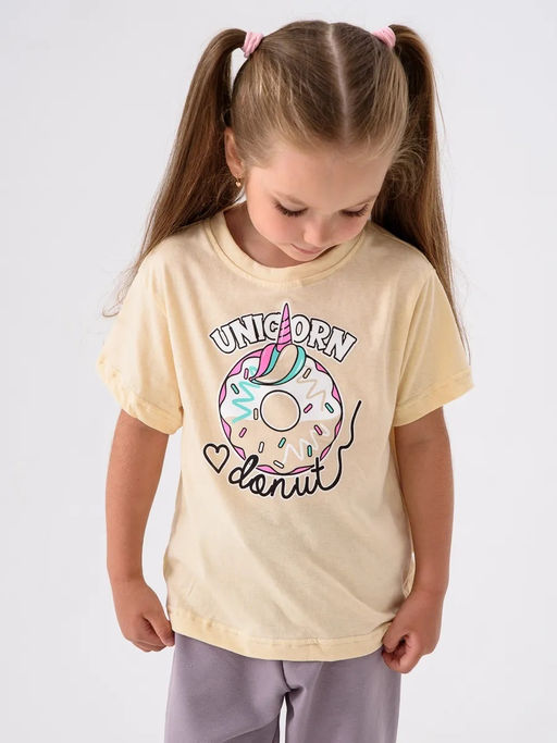 Набор-2:футболка для девочки 3шт