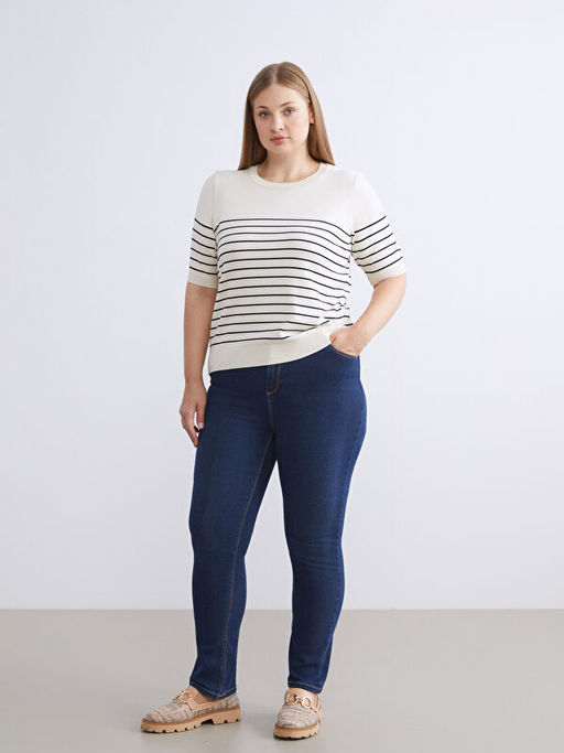 Slim Fit Kad?n Jean Pantolon