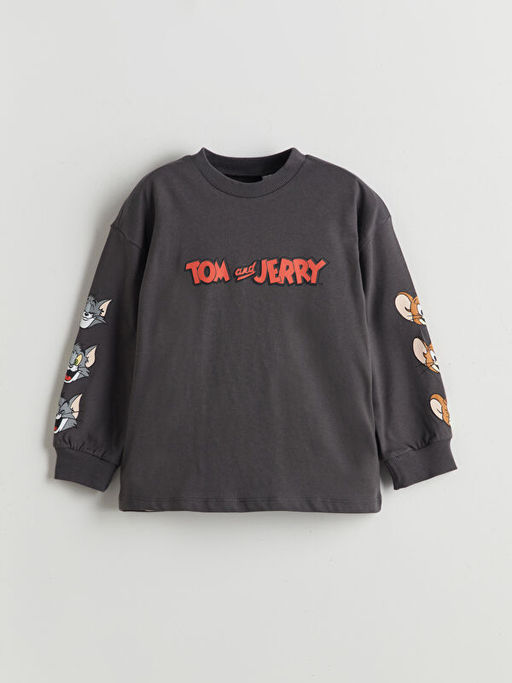 Tom ve Jerry Bask?l? Erkek ?ocuk Ti??rt