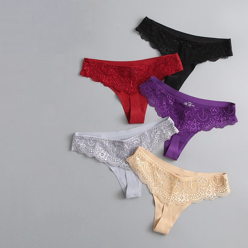 Кружевные трусики-стринги A31577195 - Tadmico фото 11