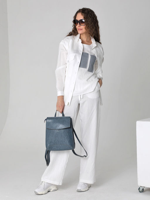 25245 Брюки белый - Dizzyway фото 2