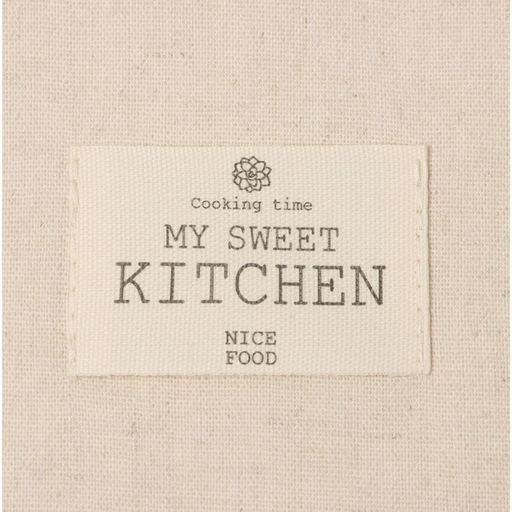 Фартук «Этель» ECO, молочный, 60×70 см, 70% хлопок, 30% лён, 190 г/м²