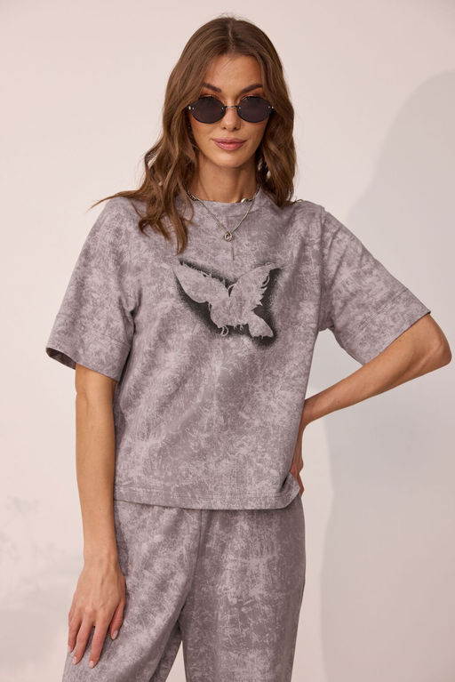 Костюм LYUSHe 4108 серый  фото 8