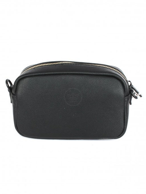 Сумка женская искусственная кожа DJ-CM 7339-BLACK, 1отд, плечевой ремень, черный SALE 264395 - Adelia фото 6