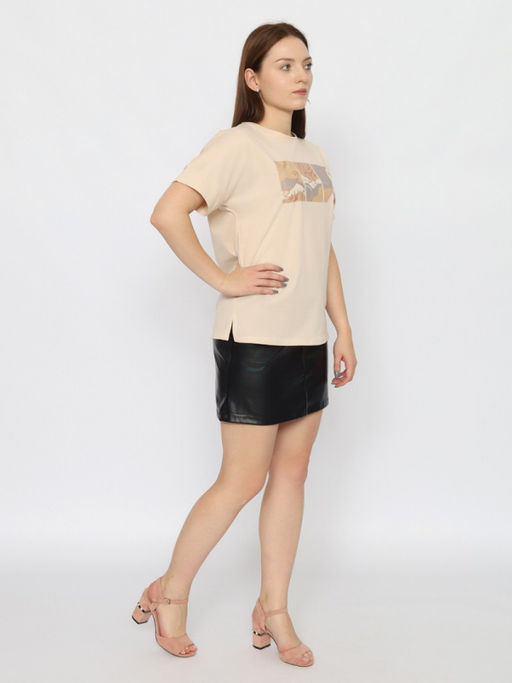 CRB wear / CSMW 60352-31 Футболка женская,бежевый/Ex.Cherubino  фото 3