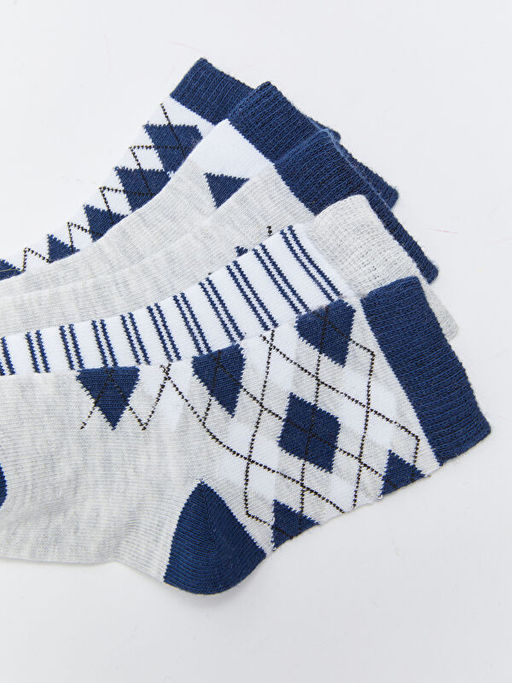 Desenli Erkek Bebek Soket ?orap 5li - Waikiki фото 3