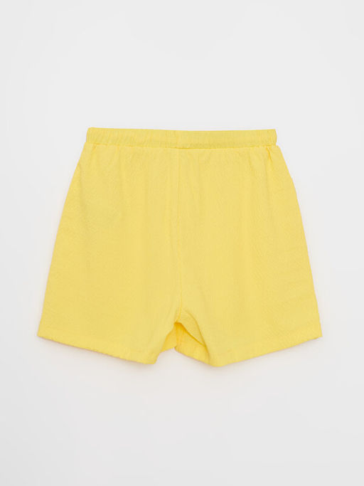 Beli Lastikli Basic K?z ?ocuk ?ort - Waikiki фото 3