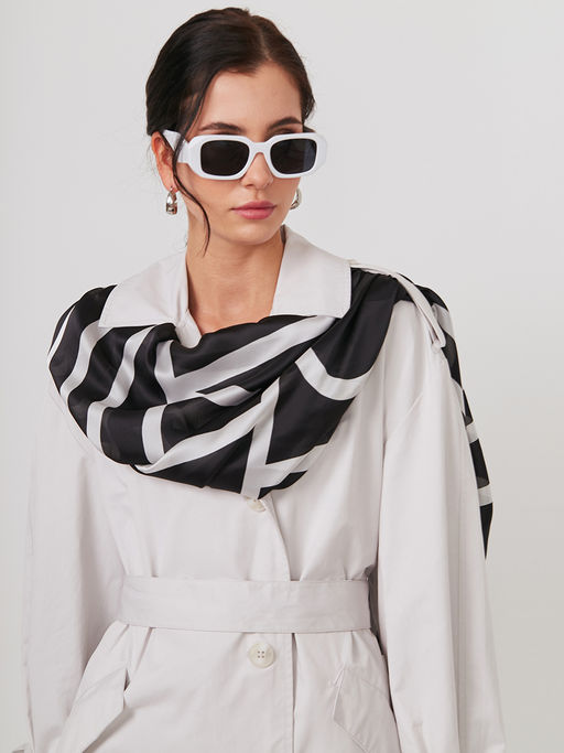 Большой, мягкий, тонкий и очень нежный двусторонний палантин - Tantino фото 5