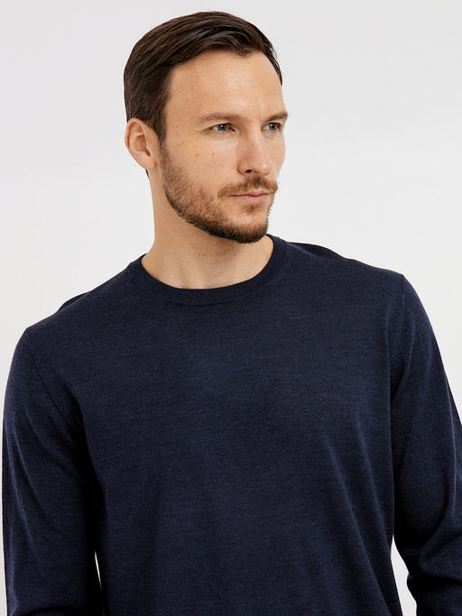 джемпер мужской базовый из шерсти - Glenfield фото 5