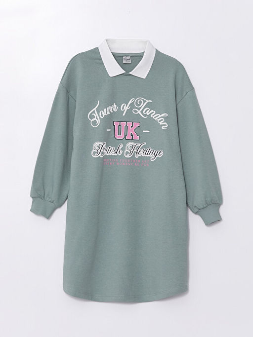 Polo Yaka K?z ?ocuk Elbise