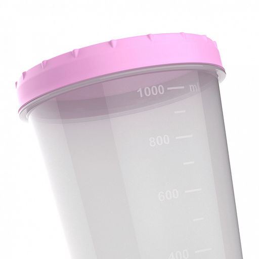 Контейнер для продуктов 1,2л, д11,6см, h18,7см, завинчивающаяся крышка, цвета микс, полипропилен, подходит для СВЧ (Россия) - Домашняя мода фото 5