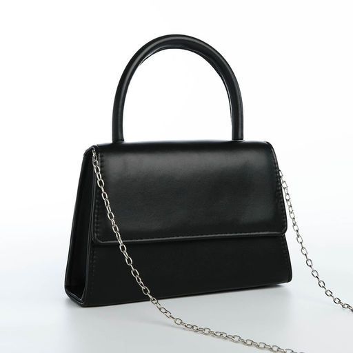 Сумка-клатч на магните, цвет чёрный - Simaland фото 2