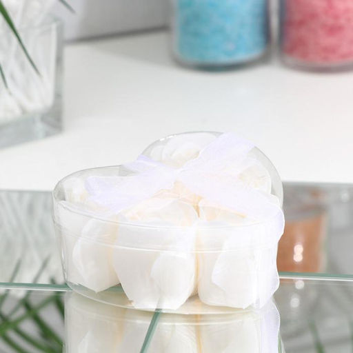 Мыльные розы, белые, набор 6 шт. - SB BEAUTY фото 2